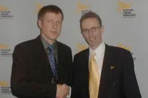 Willie Rennie MP and Cllr Fraser Macpherson