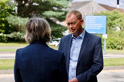 Tim outside WGH