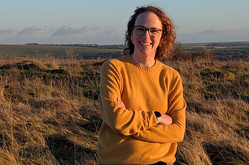 Alison on The South Downs