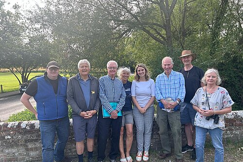 Jess meets Parish Councillors