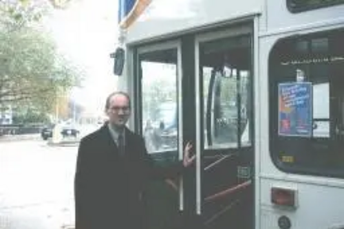 Michael with bus