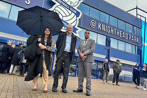 Councillors at BCFC