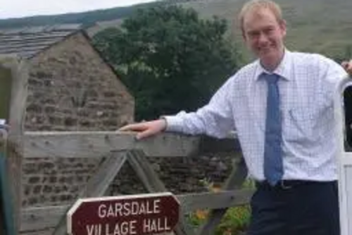 Tim at Garsdale Village Hall