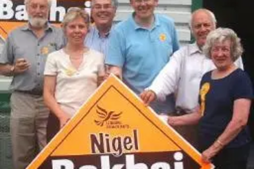 Martin Kyrle, Eleanor Bell, Brian Collin, Martin Tod (PPC for Winchester), Stuart Rudd and Sue Nelmes