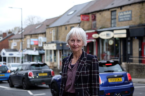 Cllr Barbara Masters in Banner Cross